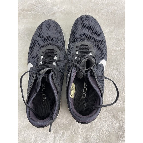 Nike Other - Nike Boys Sneakers Black White Swoosh Size 6.5 Mesh